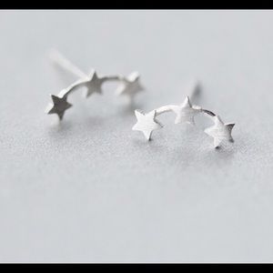 💫 Sterling Silver Star Cluster Studs 💫⭐️💫